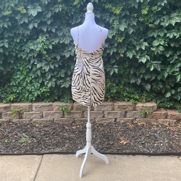 Zara Zebra Print Dress - Picture 3 of 4